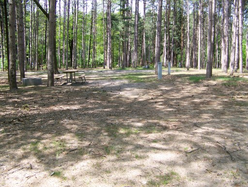 Site 140, photo 2 of 2 · from midnrreservations.com (the park's booking system)