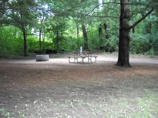Site G1, photo 2 of 2 · from midnrreservations.com (the park's booking system)
