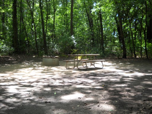 Site G5, photo 2 of 2 · from midnrreservations.com (the park's booking system)