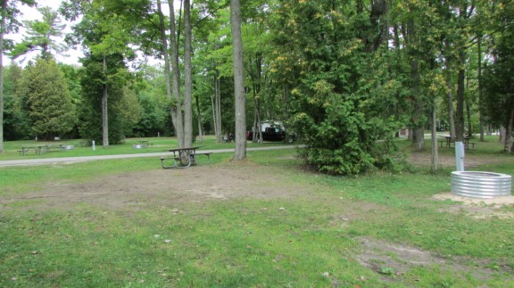 Site 141, photo 2 of 3 · from midnrreservations.com (the park's booking system)