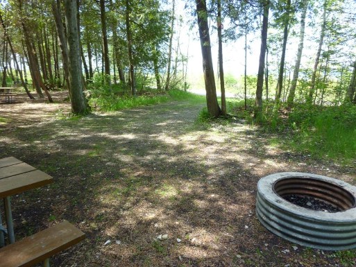 Site 44, photo 2 of 2 · from midnrreservations.com (the park's booking system)