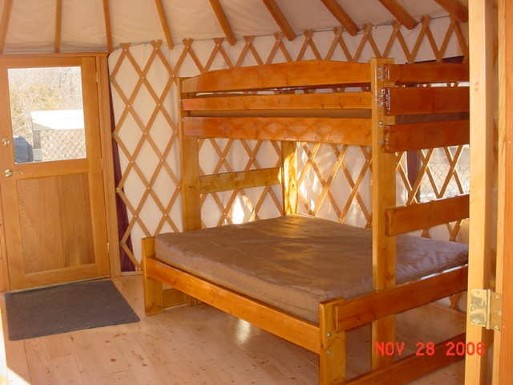 Site Glenbrook Yurt, photo 3 of 5 · from midnrreservations.com (the park's booking system)