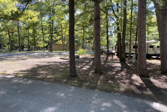 Site 48, photo 2 of 3 · from midnrreservations.com (the park's booking system)