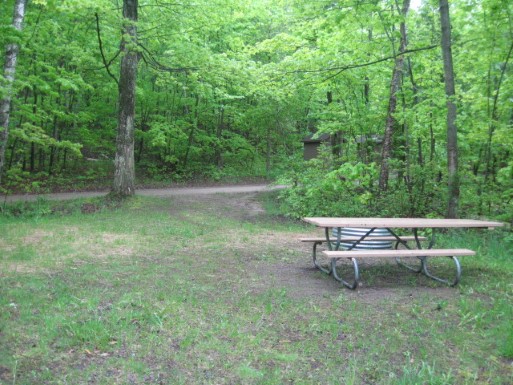 Site 15, photo 3 of 3 · from midnrreservations.com (the park's booking system)