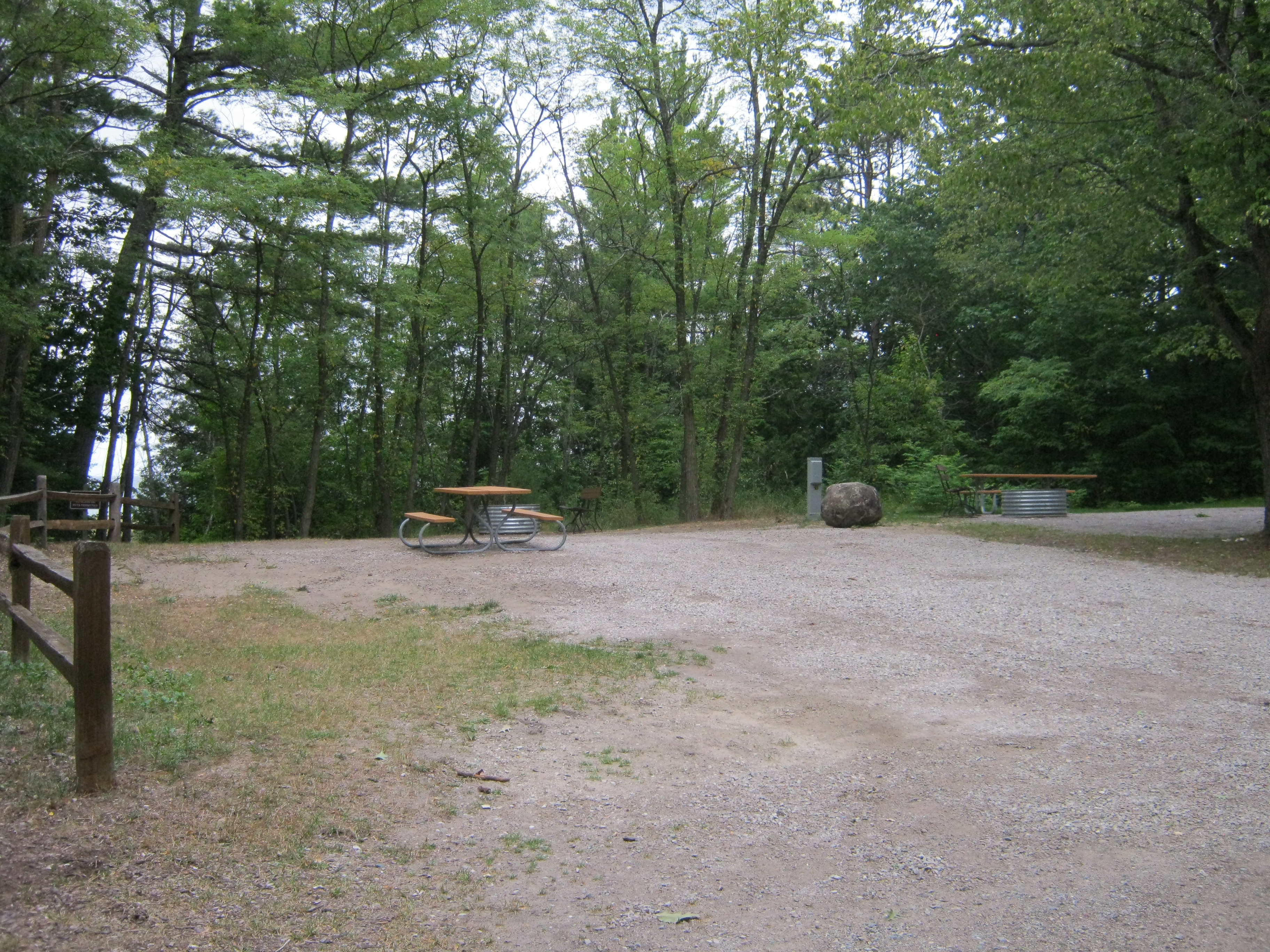 Site 21, photo 2 of 2 · from midnrreservations.com (the park's booking system)