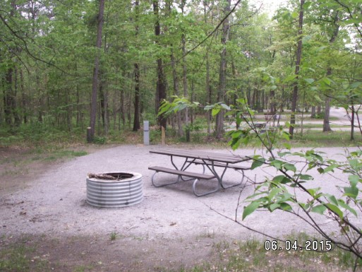 Site 168, photo 3 of 3 · from midnrreservations.com (the park's booking system)
