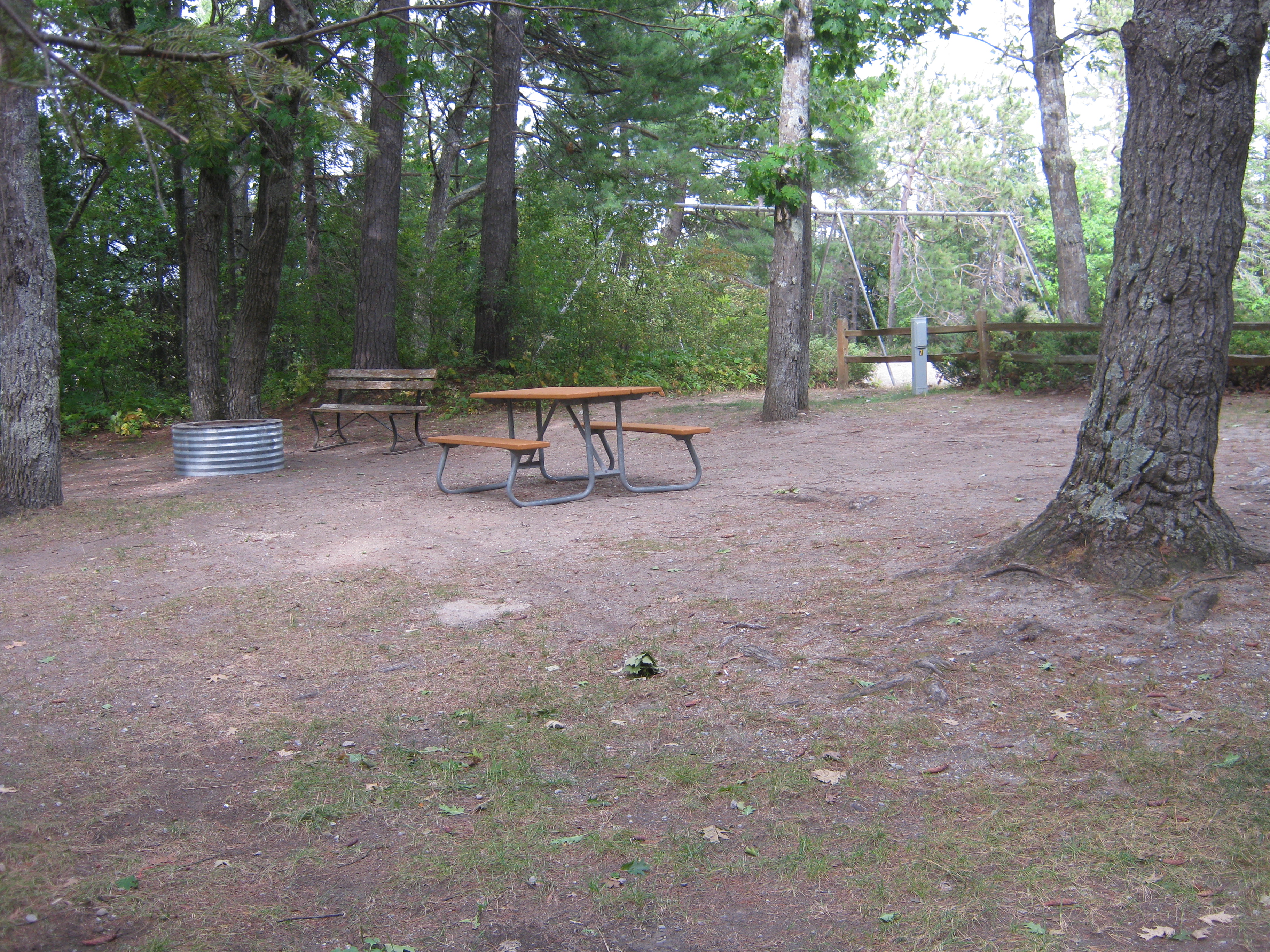 Site 7, photo 2 of 2 · from midnrreservations.com (the park's booking system)