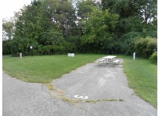 Site E3, photo 2 of 2 · from midnrreservations.com (the park's booking system)