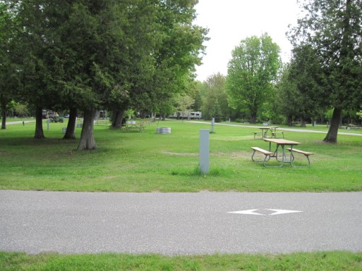 Site 73, photo 3 of 3 · from midnrreservations.com (the park's booking system)