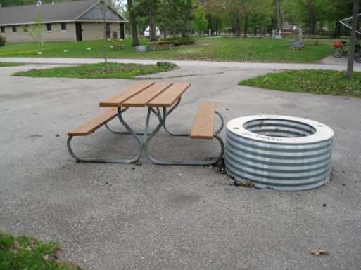 Site 129, photo 3 of 3 · from midnrreservations.com (the park's booking system)