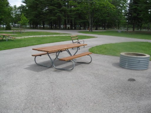 Site 84, photo 3 of 3 · from midnrreservations.com (the park's booking system)