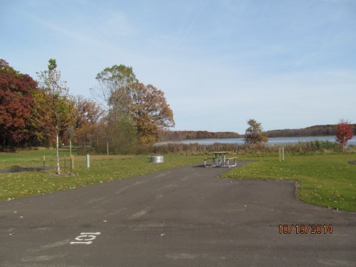 Site 101, photo 2 of 3 · from midnrreservations.com (the park's booking system)