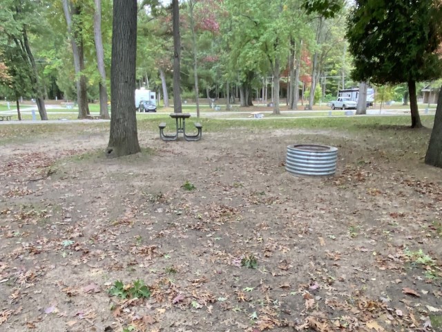 Site 11, photo 2 of 2 · from midnrreservations.com (the park's booking system)