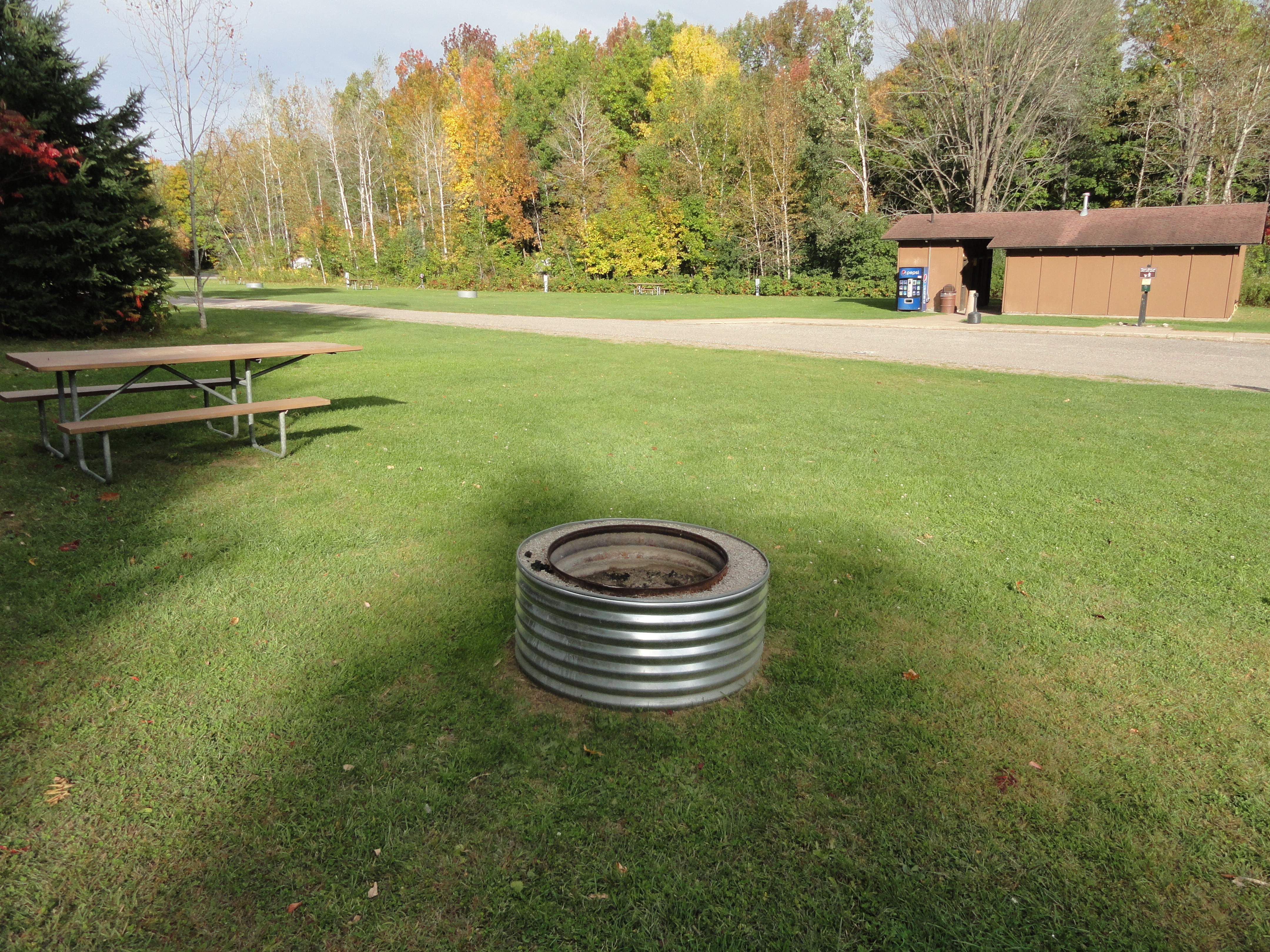 Site 123, photo 3 of 3 · from midnrreservations.com (the park's booking system)