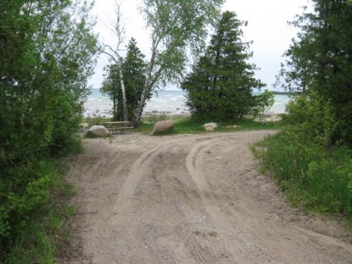 Site 35, photo 3 of 3 · from midnrreservations.com (the park's booking system)