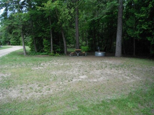 Site G5, photo 3 of 3 · from midnrreservations.com (the park's booking system)