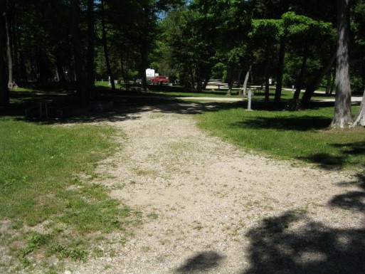 Site 44, photo 2 of 2 · from midnrreservations.com (the park's booking system)