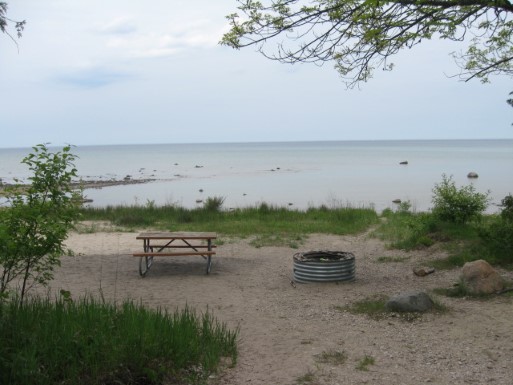 Site 32, photo 2 of 3 · from midnrreservations.com (the park's booking system)