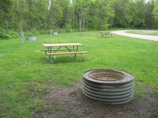Site 150, photo 2 of 2 · from midnrreservations.com (the park's booking system)
