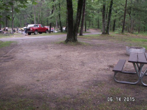 Site 126, photo 2 of 3 · from midnrreservations.com (the park's booking system)