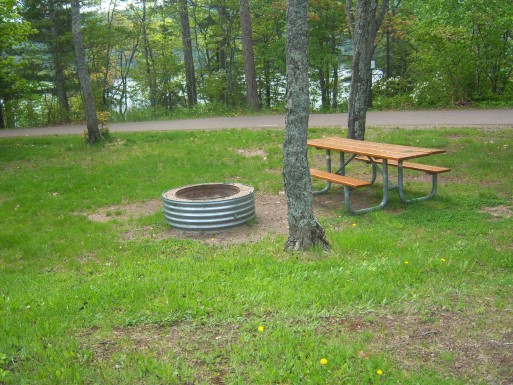 Site 1, photo 2 of 3 · from midnrreservations.com (the park's booking system)