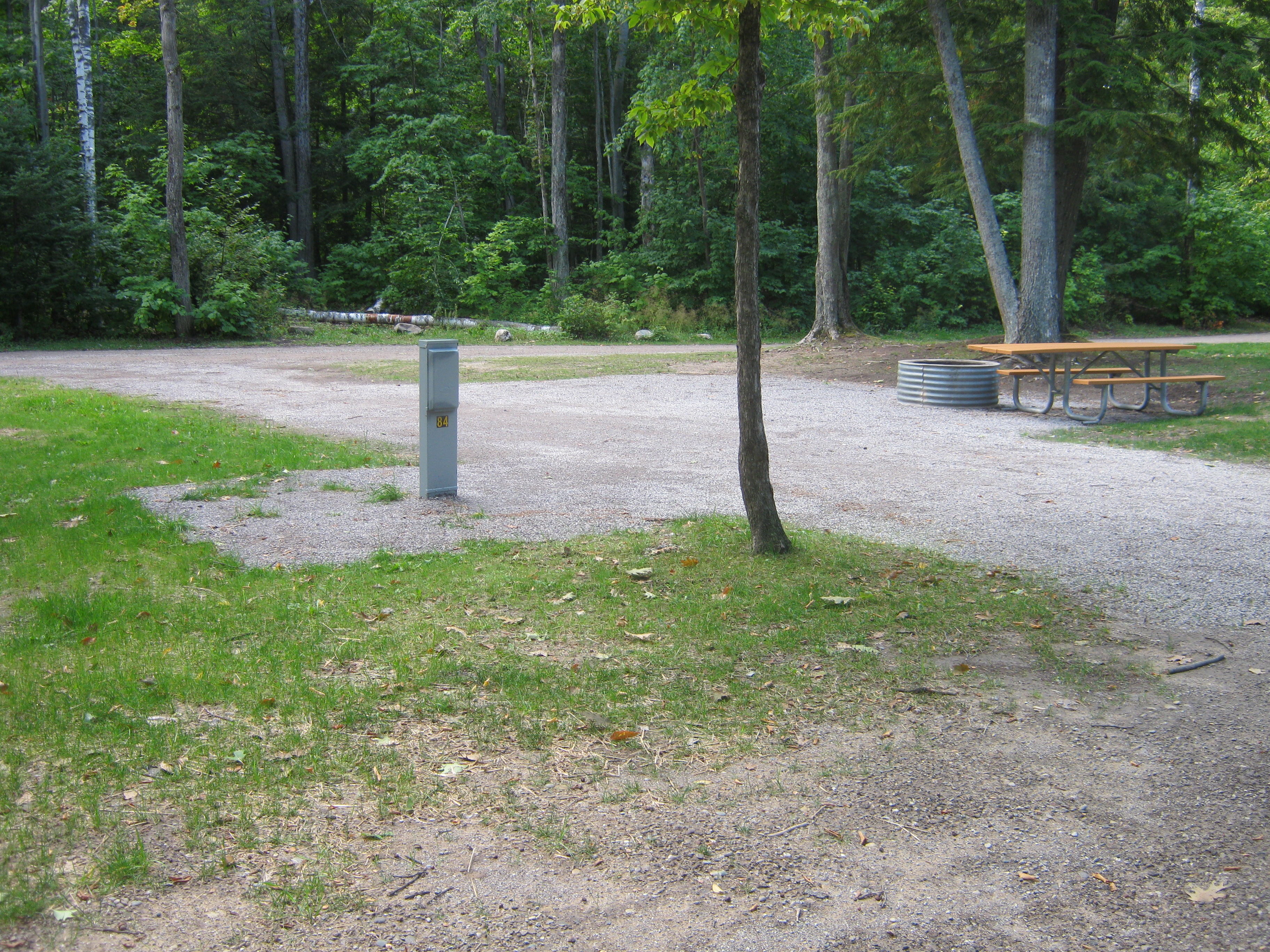 Site 84, photo 2 of 2 · from midnrreservations.com (the park's booking system)
