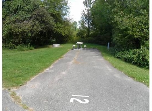 Site E12, photo 2 of 2 · from midnrreservations.com (the park's booking system)