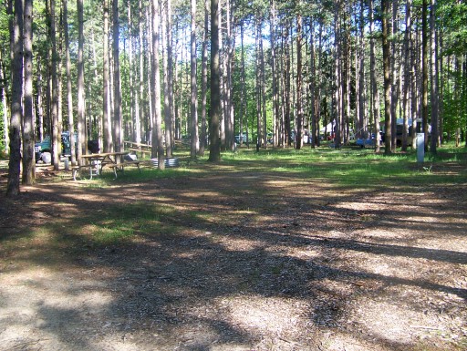 Site 136, photo 2 of 2 · from midnrreservations.com (the park's booking system)