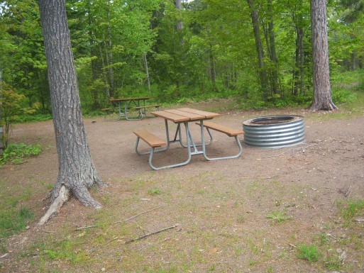 Site G3, photo 3 of 3 · from midnrreservations.com (the park's booking system)