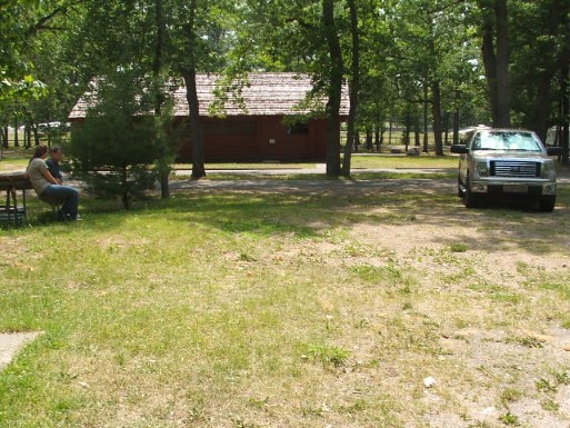 Site 19, photo 2 of 2 · from midnrreservations.com (the park's booking system)