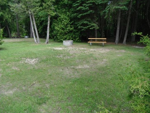 Site G3, photo 3 of 3 · from midnrreservations.com (the park's booking system)