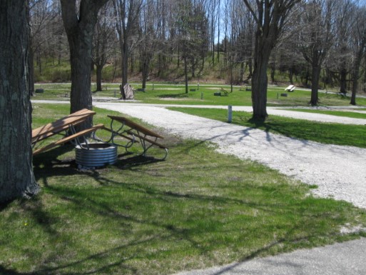 Site 43, photo 2 of 3 · from midnrreservations.com (the park's booking system)