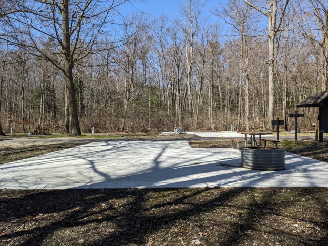 Site 4, photo 2 of 2 · from midnrreservations.com (the park's booking system)