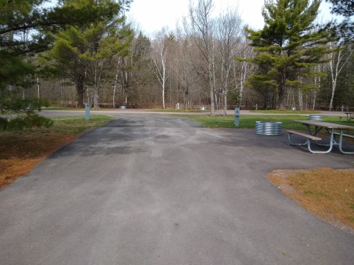 Site 35, photo 2 of 4 · from midnrreservations.com (the park's booking system)