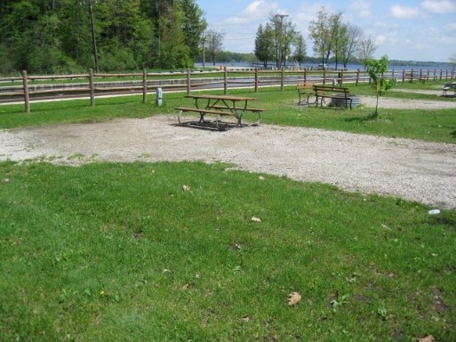 Site 183, photo 2 of 3 · from midnrreservations.com (the park's booking system)