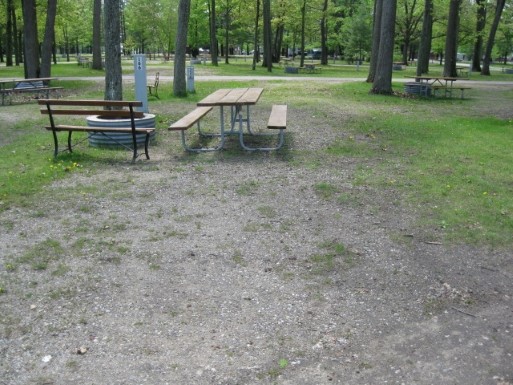 Site 166, photo 3 of 3 · from midnrreservations.com (the park's booking system)