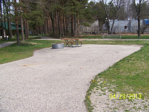 Site 19, photo 2 of 2 · from midnrreservations.com (the park's booking system)