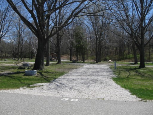Site 39, photo 2 of 3 · from midnrreservations.com (the park's booking system)