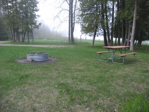 Site 153, photo 3 of 3 · from midnrreservations.com (the park's booking system)