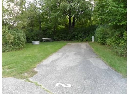 Site E2, photo 2 of 2 · from midnrreservations.com (the park's booking system)