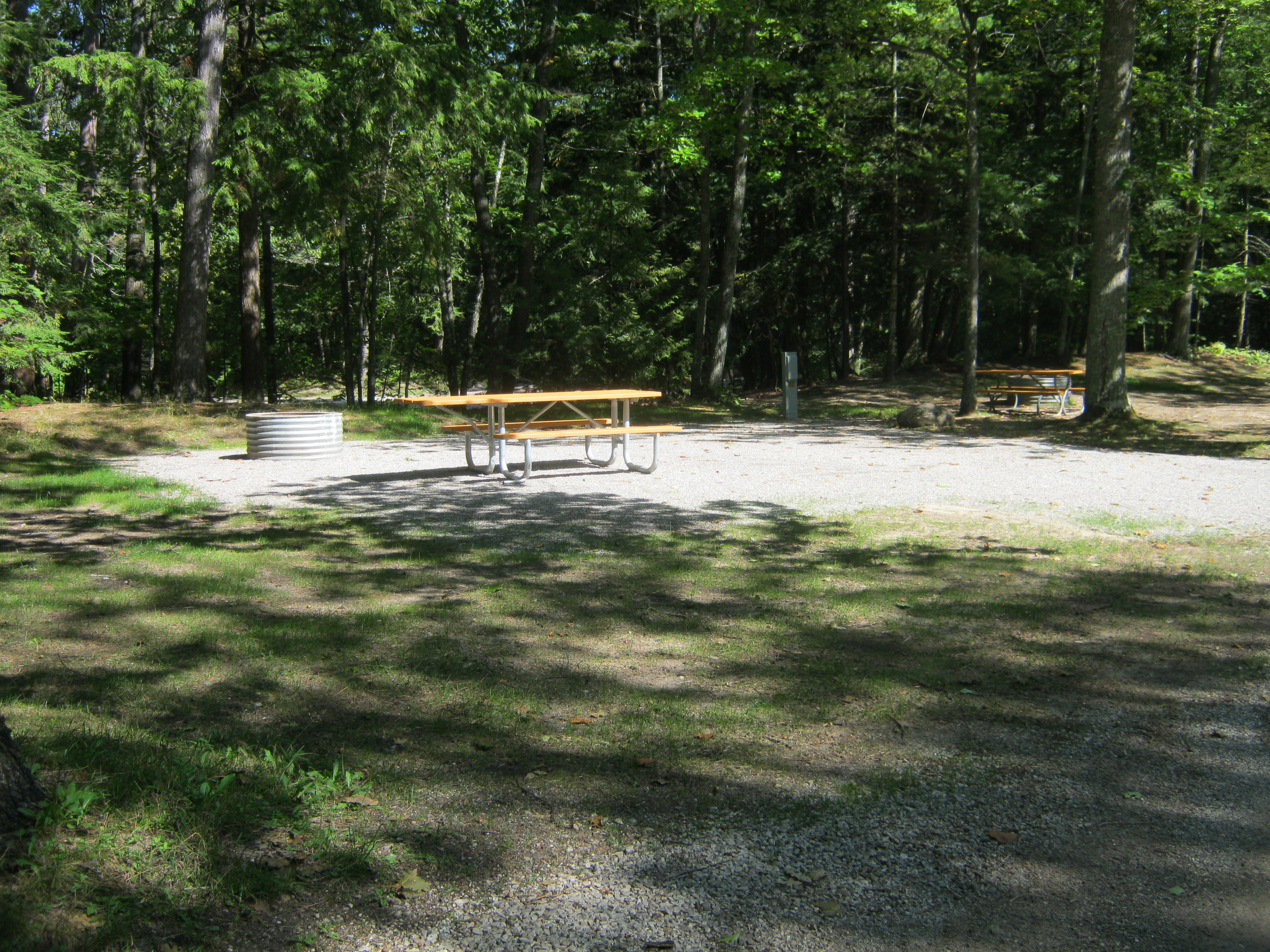 Site 109, photo 2 of 2 · from midnrreservations.com (the park's booking system)