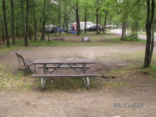 Site 172, photo 3 of 3 · from midnrreservations.com (the park's booking system)