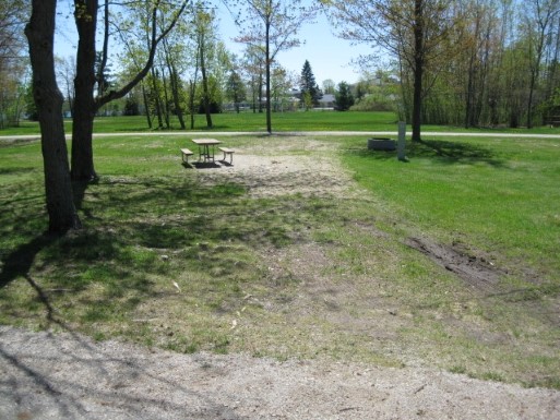 Site 7, photo 2 of 3 · from midnrreservations.com (the park's booking system)