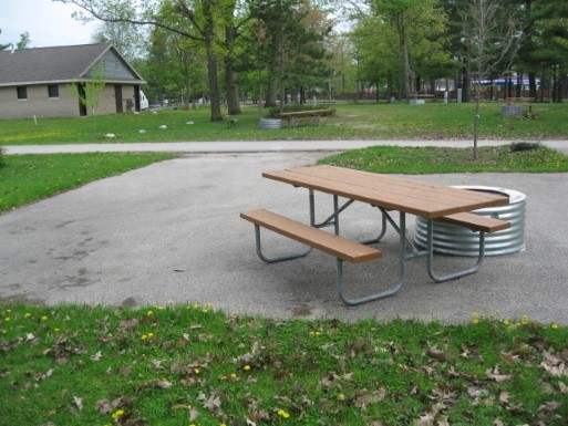 Site 127, photo 3 of 3 · from midnrreservations.com (the park's booking system)