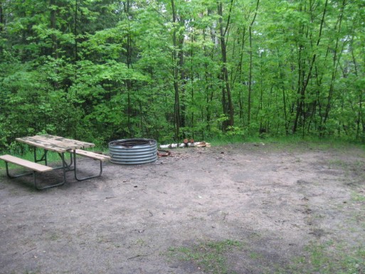 Site 11, photo 2 of 3 · from midnrreservations.com (the park's booking system)