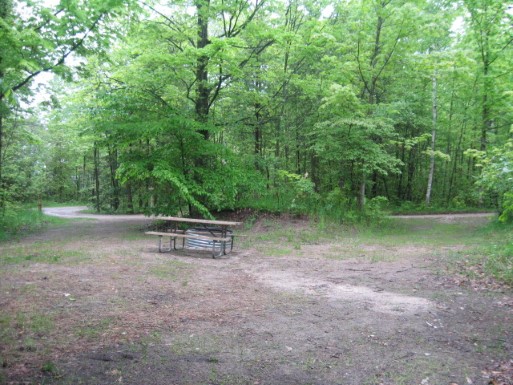 Site 23, photo 3 of 3 · from midnrreservations.com (the park's booking system)