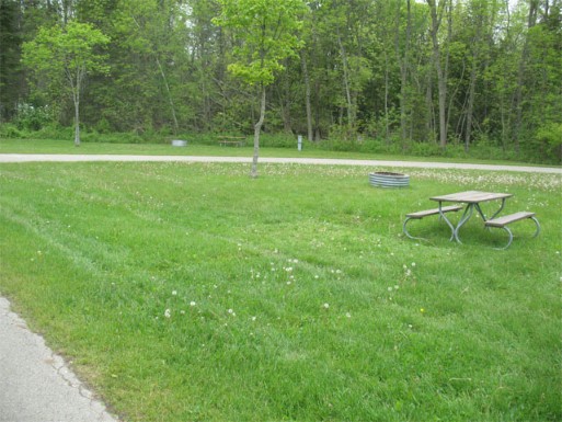 Site 93, photo 2 of 3 · from midnrreservations.com (the park's booking system)