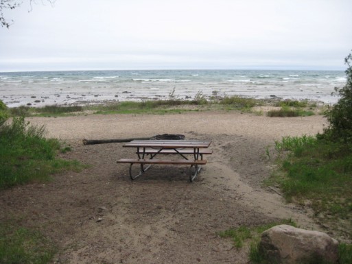Site 34, photo 2 of 3 · from midnrreservations.com (the park's booking system)