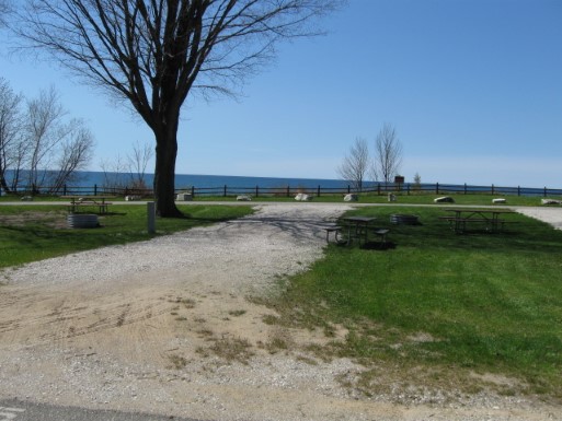 Site 45, photo 2 of 3 · from midnrreservations.com (the park's booking system)