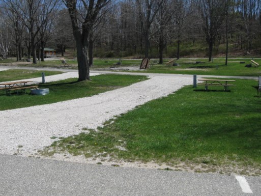 Site 44, photo 2 of 3 · from midnrreservations.com (the park's booking system)
